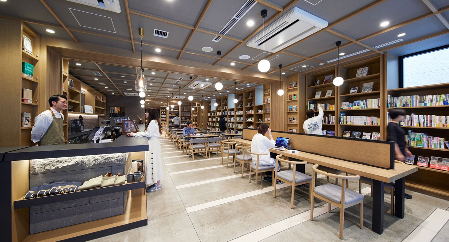 ランプライトブックスカフェ札幌の店内イメージ